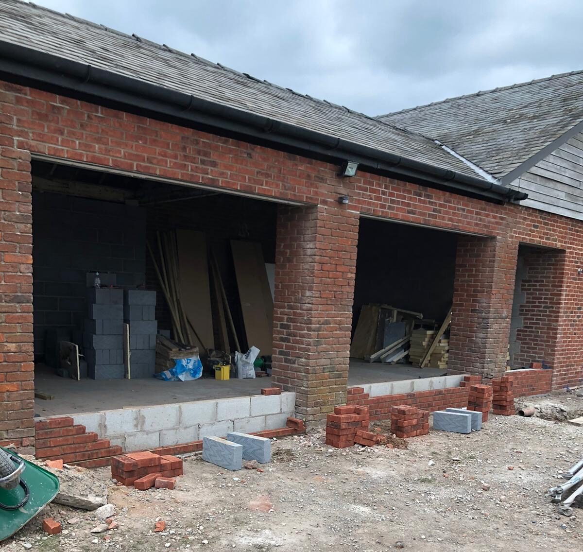 stable renovation in progress