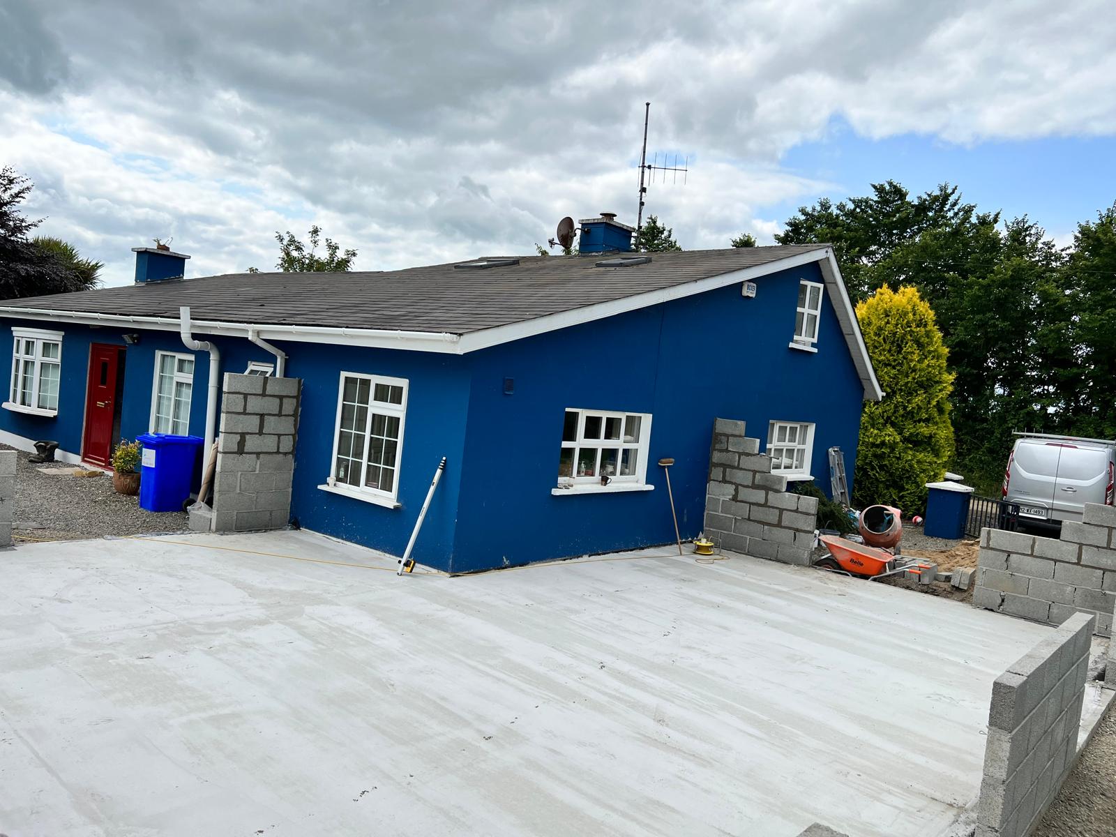 Home extension project in Dublin by Stellar Construction