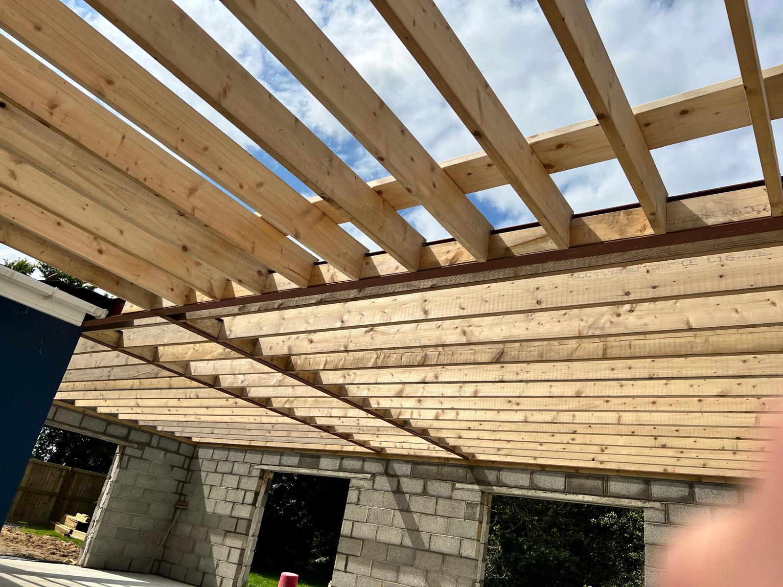 Home extension project in Dublin by Stellar Construction