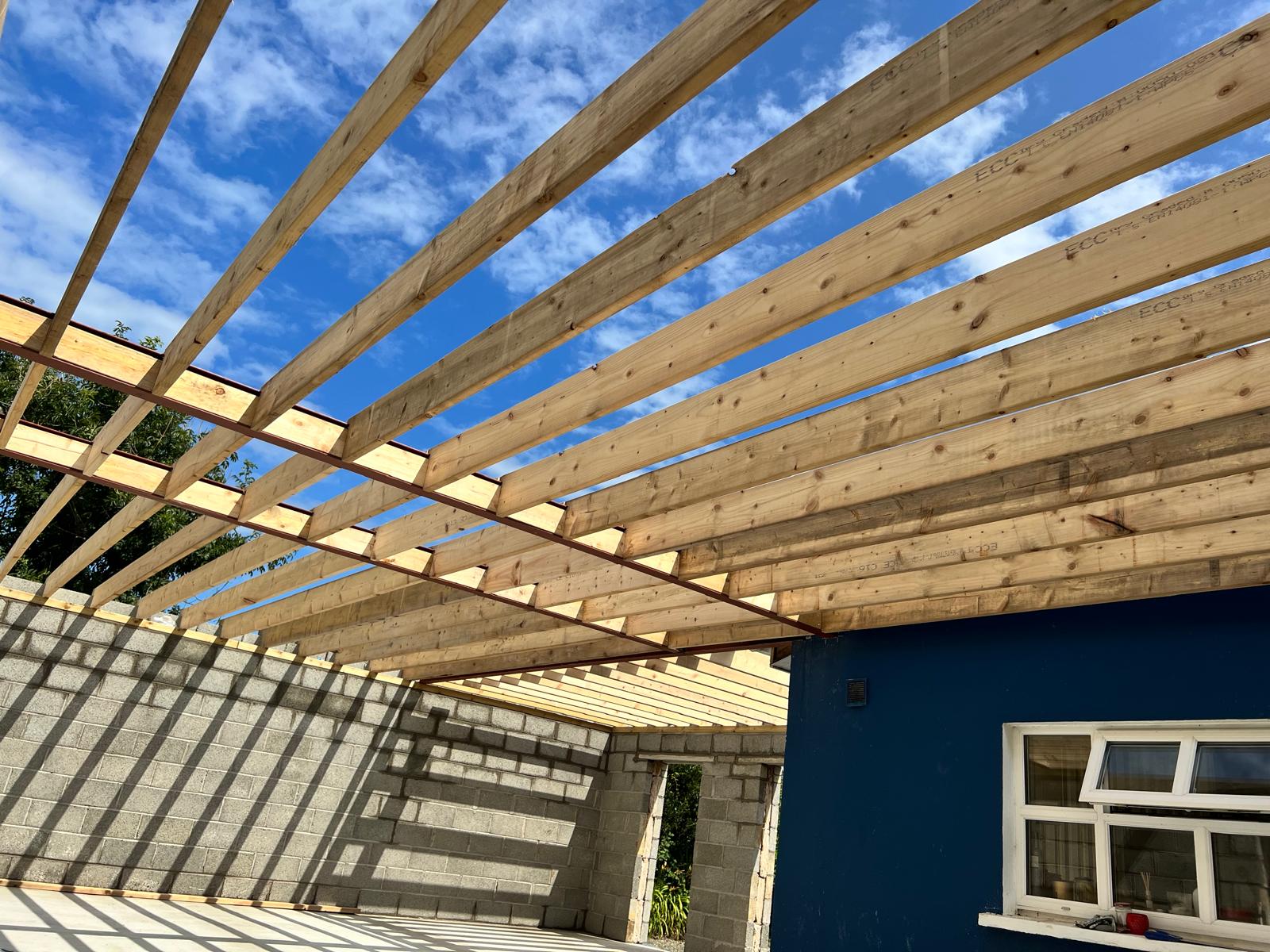 Home extension project in Dublin by Stellar Construction