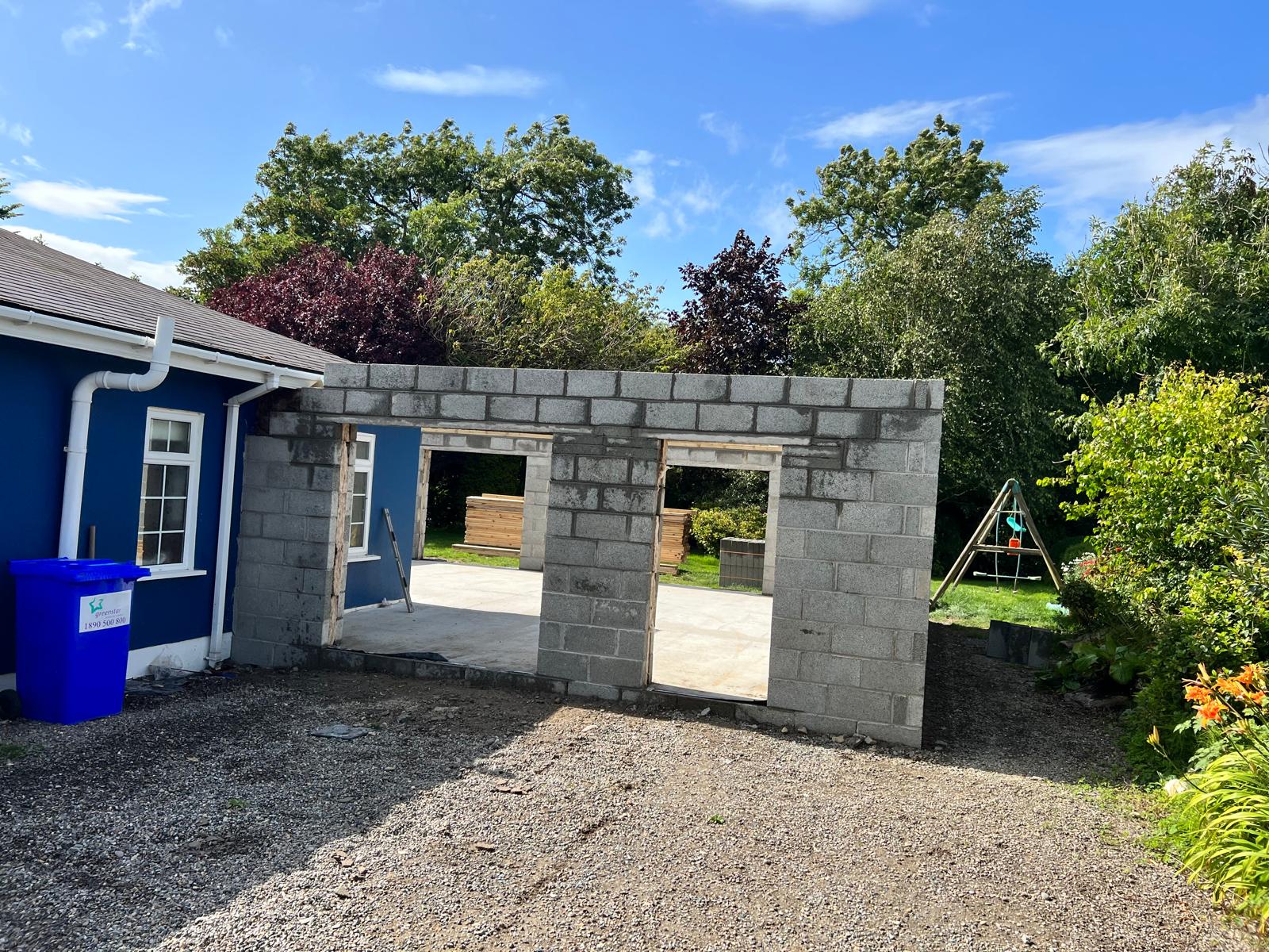 Home extension project in Dublin by Stellar Construction